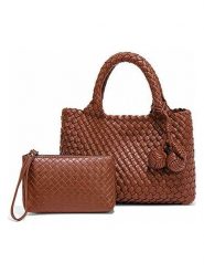 SUVRAI Torebka w kolorze jasnobrązowym - 24 x 22 x 13 cm rozmiar: onesize. Brązowe torby na ramię SUVRAI, bez wzorów, z materiału, przez ramię, bez dodatków. Za 165.99 zł.