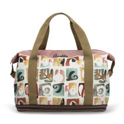 Torba podróżna damska Anekke, wykonana z materiału tekstylnego z dekoracyjnym nadrukiem pojemna, 42578-001. Torby na ramię Anekke, bez wzorów, na ramię, z nadrukiem. Za 299.00 zł.