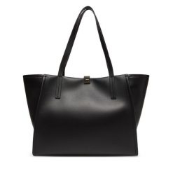 Torebka Calvin Klein. Czarne shopper Calvin Klein, bez wzorów, bez dodatków. Za 599.99 zł.