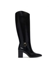 LAUREN RALPH LAUREN Kozaki Rlyn Bk T Hl Bo Tal 802P12879001 Czarny. Czarne kozaki Lauren Ralph Lauren, ze skóry, bez obcasa, na słupku, bez zapięcia. Za 1,599.00 zł.