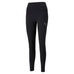 Puma Legginsy Her 84819601. Czarne legginsy Puma, s, bez wzorów, z materiału, z podwyższonym stanem. Za 127.00 zł.