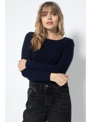 Perfect Cashmere Kaszmirowy sweter "Whitney" w kolorze granatowym rozmiar: M. Niebieskie swetry Perfect Cashmere, m, bez wzorów, z kaszmiru, bez ramiączek. Za 246.53 zł.