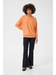 CULTURE Sweter w kolorze pomarańczowym rozmiar: XL. Pomarańczowe swetry Culture, xl, bez wzorów, bez ramiączek. Za 125.27 zł.