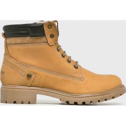 Wrangler - Buty Creek Fur. Pomarańczowe obuwie sportowe Wrangler, z materiału, bez zapięcia. W wyprzedaży za 219.90 zł.