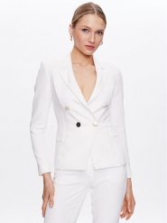 Liu Jo Marynarka CA3044 T2200 Biały Regular Fit. Białe marynarki i żakiety Liu Jo, bez wzorów, z syntetyku. Za 1,149.00 zł.