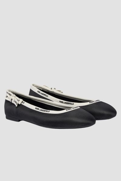 KARL LAGERFELD Czarne damskie baleriny KARO, Rozmiar 41. Czarne baleriny KARL LAGERFELD, bez wzorów, bez obcasa. W wyprzedaży za 299.99 zł.