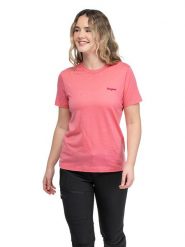 Bergans Koszulka w kolorze różowym rozmiar: XS. Różowe bluzki Bergans, xs, bez wzorów, z lyocellu, bez kołnierzyka, bez ramiączek. Za 205.93 zł.