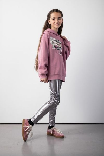 Legginsy z długą nogawką. Szare legginsy COCCODRILLO, m, bez wzorów, długie. W wyprzedaży za 39.90 zł.