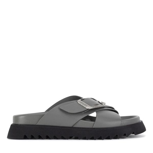 Klapki G-Star. Szare klapki G-Star, bez wzorów, bez obcasa. Za 239.99 zł.