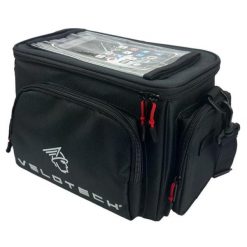 Torba na kierownicę rowerową Velotech QR. Czarne torby na ramię VELOTECH, bez wzorów, z materiału, na ramię, duże, bez dodatków. Za 197.37 zł.