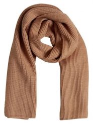 MOSS COPENHAGEN Szal "Rachelle" w kolorze karmelowym rozmiar: onesize. Brązowe szaliki Moss Copenhagen, bez wzorów, z materiału. Za 134.85 zł.