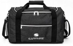 Torba sportowa Sapphire ST-130. Czarne torby na ramię Sapphire, bez wzorów, z materiału, klasyczne, na ramię, duże, bez dodatków. Za 45.00 zł.