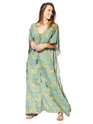 Ipanima Sukienka w kolorze zielonym rozmiar: 34-40. Zielone sukienki Ipanima, na co dzień, bez wzorów, bez kołnierzyka, bez ramiączek, maxi, proste. Za 78.99 zł.