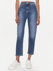 Tommy Jeans Jeansy Izzie Hgh Sl Ank Ah5150 DW0DW17194 Granatowy Straight Leg. Niebieskie jeansy Tommy Jeans, bez wzorów. Za 329.99 zł.