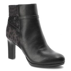 Czarne Botki Marco Tozzi Damskie Buty Na Obcasie. Czarne botki Marco Tozzi, bez wzorów, ze skóry, bez obcasa, na obcasie, bez zapięcia. Za 269.00 zł.