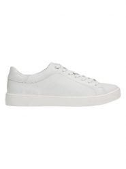 Wojas Skórzane sneakersy w kolorze białym rozmiar: 39. Białe trampki Wojas, bez wzorów, bez zapięcia. Za 320.63 zł.