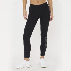 Legginsy Damskie LEGEA Levery Czarne. Czarne legginsy LEGEA, s, bez wzorów, z bawełny, z podwyższonym stanem, długie. Za 68.00 zł.