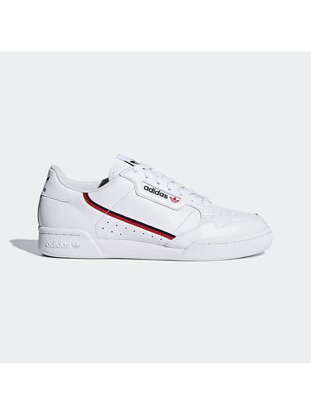Adidas Sneakersy "Continental 80" w kolorze białym rozmiar: 38. Białe trampki Adidas, bez wzorów, bez zapięcia. Za 297.26 zł.