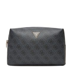 Kosmetyczka Guess. Szare kufry i kosmetyczki Guess, z aplikacjami, bez dodatków. Za 289.99 zł.