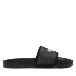 Klapki The North Face. Czarne klapki The North Face, bez wzorów, bez obcasa. Za 129.99 zł.