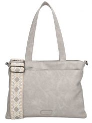 Beagles Torebka "Malaga" w kolorze szarym - 31 x 24 x 10 cm rozmiar: onesize. Szare torby na ramię Beagles, bez wzorów, z materiału, na ramię, małe, bez dodatków. Za 93.95 zł.