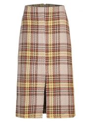 Herrlicher Spódnica w kolorze beżowym rozmiar: M. Brązowe spódnice Herrlicher, na co dzień, m, bez wzorów, midi, proste. Za 234.94 zł.