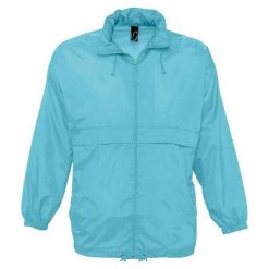 Wiatrówka Unisex Surf Dla Dorosłych. Fioletowe kurtki sportowe SOL'S, m, bez wzorów, bez kaptura, trekkingowe. Za 95.99 zł.