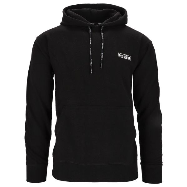 Bluza bawełniana kangurka Keeza Echo Junior. Czarne bluzy KEEZA, bez wzorów, z bawełny, bez kaptura. Za 79.00 zł.