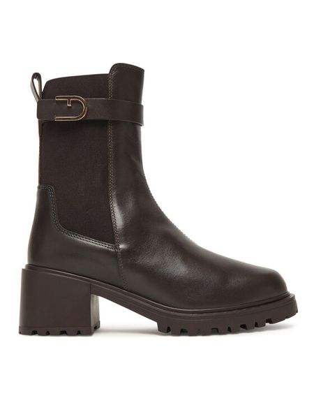 Furla Sztyblety YK17UBC BX4237 AL 3388S 1007 Brązowy. Brązowe botki Furla, bez wzorów, ze skóry, bez obcasa, na słupku, bez zapięcia. Za 1,389.00 zł.