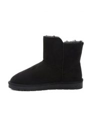 Blackfield Botki zimowe "Misela" w kolorze czarnym rozmiar: 37. Czarne botki Blackfield, na zimę, bez wzorów, bez obcasa, bez zapięcia. Za 173.60 zł.