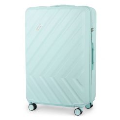 Walizka podróżna duża XL twarda SOLIER KYOTO 1071 miętowa 28'. Zielone walizki bez wzorów, duże. Za 169.00 zł.