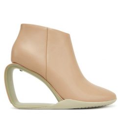 Botki United Nude. Brązowe botki United Nude, bez wzorów, bez obcasa, na koturnie, bez zapięcia. Za 1,679.00 zł.