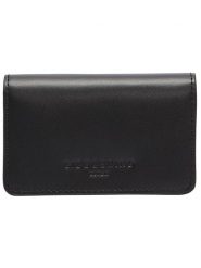 Liebeskind Berlin Skórzany portfel "Cardie" w kolorze czarno-białym - 11 x 7,5 x 2,5 cm rozmiar: onesize. Czarne portfele Liebeskind Berlin, bez wzorów, z materiału. Za 144.24 zł.