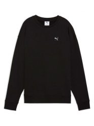 Puma Bluza w kolorze czarnym rozmiar: XL. Czarne bluzy Puma, xl, bez wzorów, bez kaptura. Za 109.26 zł.