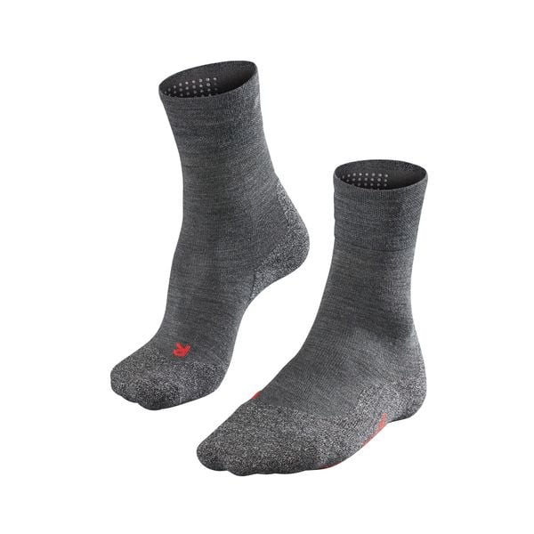 Skarpetki damskie Falke TK2 Sensitive. Szare skarpety Falke, bez wzorów, z materiału. Za 161.50 zł.