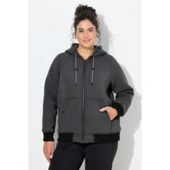 Damskie Kurtka softshell hydrofobowa podszewka pikowana kaptur. Czarne kurtki sportowe Ulla Popken, plus size, bez wzorów, z elastanu, bez kaptura. Za 479.99 zł.