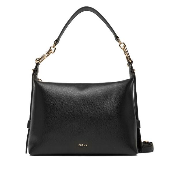 Torebka Furla. Czarne torebki klasyczne Furla, bez wzorów, bez dodatków. Za 1,769.00 zł.