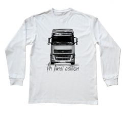 Volvo FH — bluzka z długim rękawem. Białe bluzki nikiniki, s, bez wzorów, z bawełny, bez kołnierzyka, bez ramiączek. W wyprzedaży za 75.65 zł.