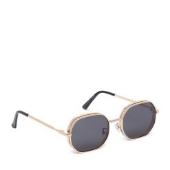 Okulary przeciwsłoneczne JENNY. Żółte okulary przeciwsłoneczne Jenny, bez wzorów. Za 49.99 zł.