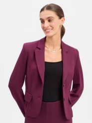 Marc Cain bluza typu blezer Kobiety lila, 44. Bluzy Marc Cain, bez wzorów, z dresówki, bez kaptura. Za 1,499.95 zł.