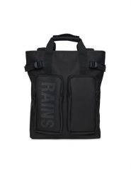 Rains Plecak Texel Tote Backpack W3 14240 Czarny. Czarne plecaki Rains, bez wzorów, z materiału. Za 399.99 zł.