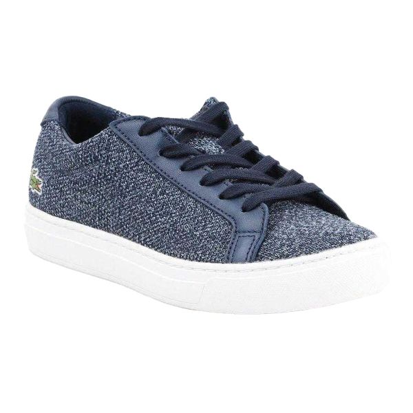 Lifestylowe Buty Treningowe Dla Kobiet. Niebieskie trekkingi Lacoste, z materiału, trekkingowe. Za 589.99 zł.