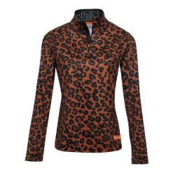 Bluza narciarska Damska Gareth & Lucas The One Hundred and Twenty-One. Brązowe bluzy GARETH & LUCAS, na zimę, bez wzorów, z elastanu, bez kaptura. Za 229.99 zł.