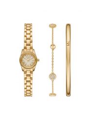 Michael Kors Zestaw zegarek i bransoletka Lexington Set MK4944SET Złoty. Żółte, analogowe zegarki Michael Kors, złote. Za 1,689.00 zł.