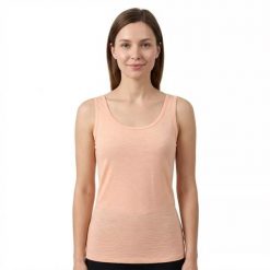 Damski podkoszulek sportowy Merino. Czerwone koszulki sportowe FJORK MERINO, bez wzorów, z wełny, bez ramiączek, do jazdy konnej. Za 189.00 zł.