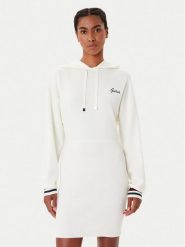 Guess Sukienka dzianinowa V5BK01 Z1152 Écru Regular Fit. Sukienki Guess, xxs, z aplikacjami, z dzianiny, bez kołnierzyka, bez ramiączek. Za 525.00 zł.