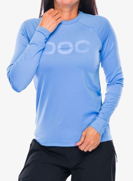 Bluza rowerowa damska POC Reform Enduro Jersey. Niebieskie bluzy POC, na lato, l, bez wzorów, z jersey, bez kaptura. Za 376.20 zł.