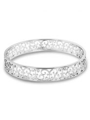 Eclat d'Argent Srebrna bransoletka rozmiar: onesize. Szare bransoletki Eclat d'Argent, srebrne. Za 399.71 zł.