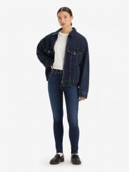 Levi's Dżinsy "310" - Skinny fit - w kolorze granatowym rozmiar: W28/L32. Niebieskie jeansy Levi's®, l, z aplikacjami. Za 204.45 zł.