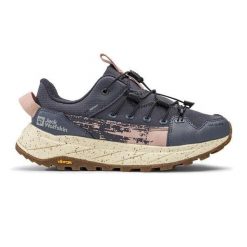 Buty turystyczne damskie Jack Wolfskin Terraquest Low. Niebieskie trekkingi Jack Wolfskin, trekkingowe. Za 399.99 zł.